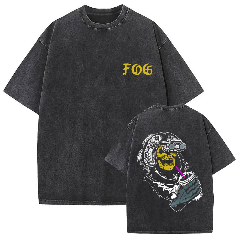 Forward Observations Group Run Military Vintage Washed Tshirt Men Women Casual Funny Tshirt Mens Fashion Oversized Tshirts