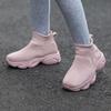 New Kids Sock Shoes Knitted Fashion High Top Sneakers for Boys Girls Casual Sport Sock Sneakers Children Tennis Shoes
