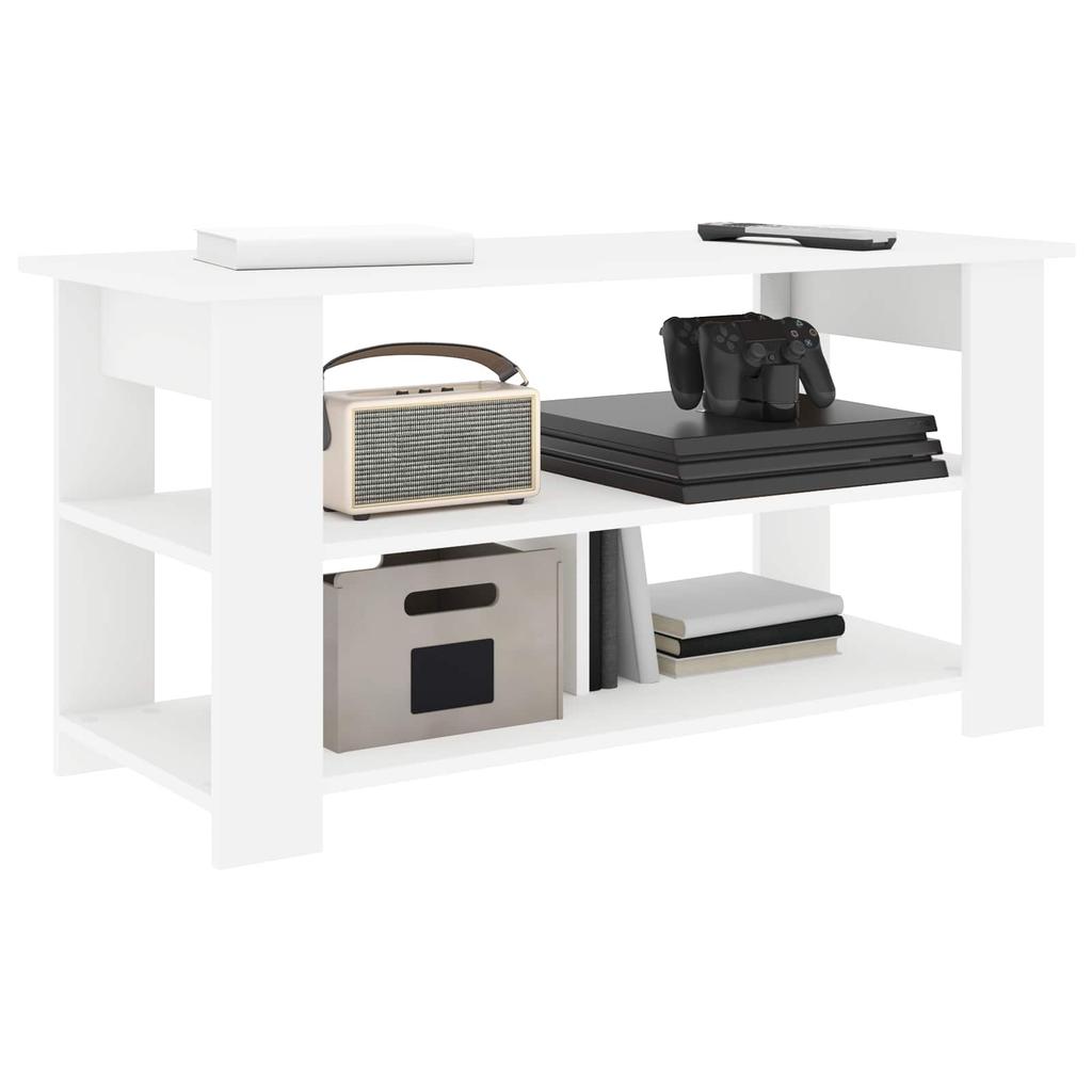 TV Stand White 100 x 40 x 50 cm