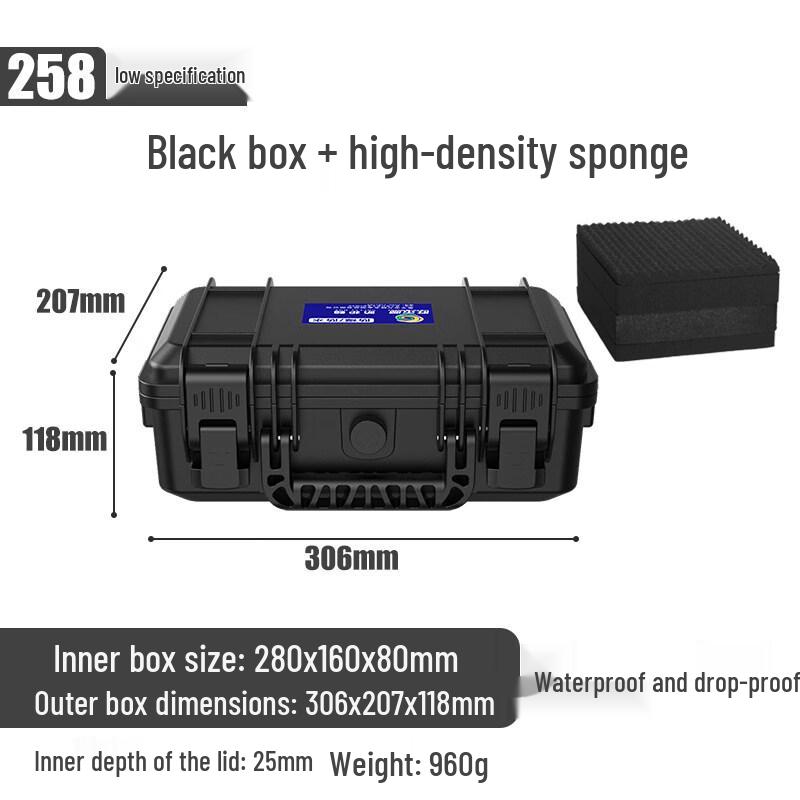 

Ally Portable Waterproof Shockproof Tool and Instrument Case