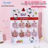KT Cat Kids' Cartoon Wearable Nail Stickers - Removable, Adhesive Jelly Nail Art for Girls