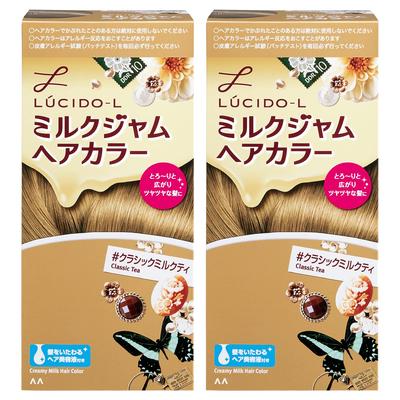 Milk Jam Hair Color Milk Tea 1 Count [Bulk Purchase] LUCIDO-L #Classic (Quasi-drug) (x 2)