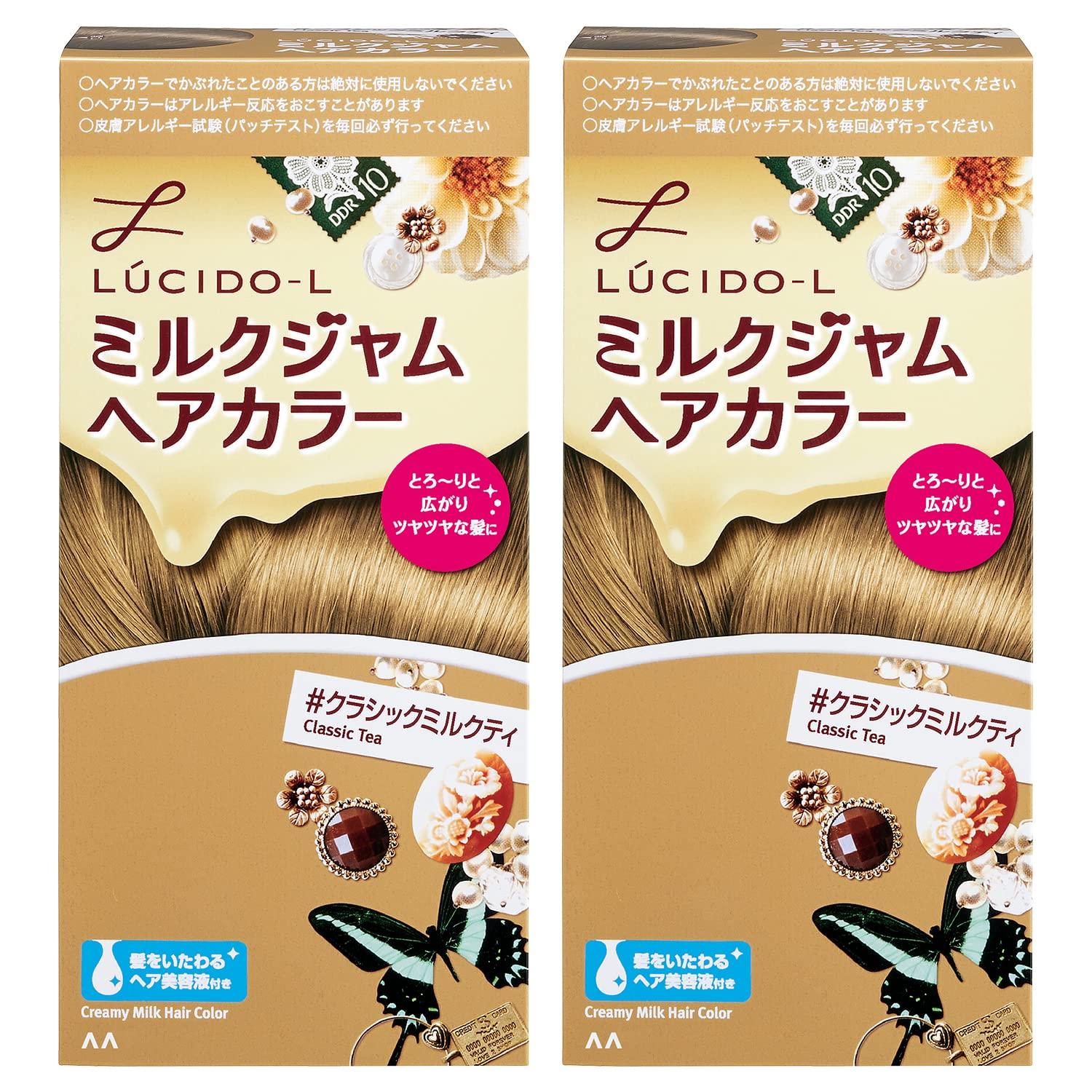 

Milk Jam Hair Color Milk Tea 1 Count [Bulk Purchase] LUCIDO-L #Classic (Quasi-drug) (x 2)