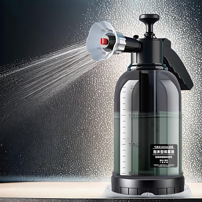 2 Liter Car Wash Watering Can Pet Bath Foam Watering Can Household Car Spray Can Watering Waterer Manual Sprayer