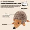 Pet Plush Interactive Toy Bite-Resistant Cartoon Hedgehog Pet Toy Dog Interactive Throwing Toy Pet Teeth Grinding & Cleaning