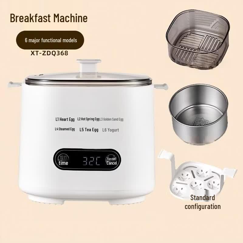LISM Smart Mini Breakfast Maker with 6 Functions