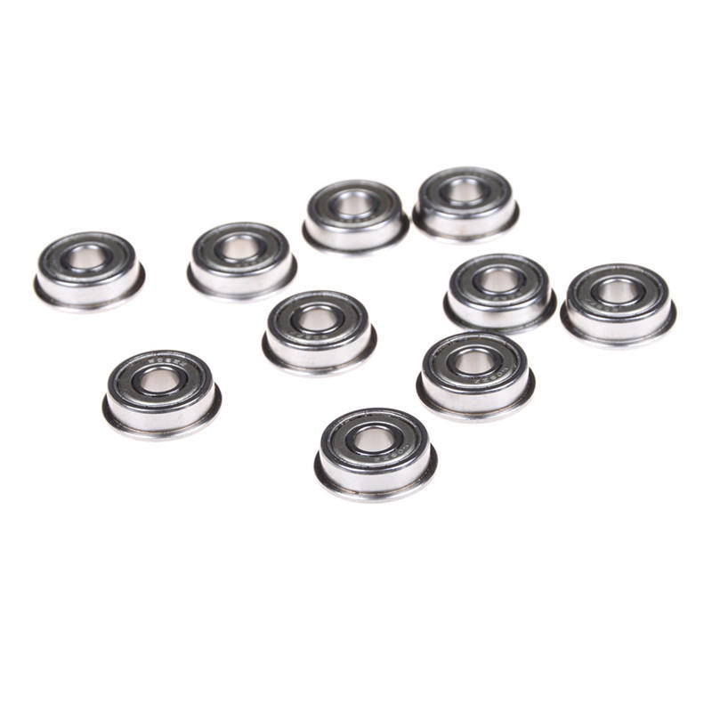 10pcs Flange Ball Bearing F608ZZ 8*22*7 mm Metric flanged Bearing