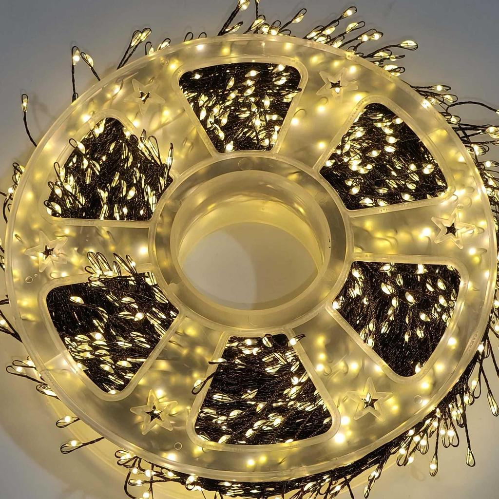 LED Knallfrosch Kupfer Lichterkette - Innen-/Außen- Feiertagsdekoration