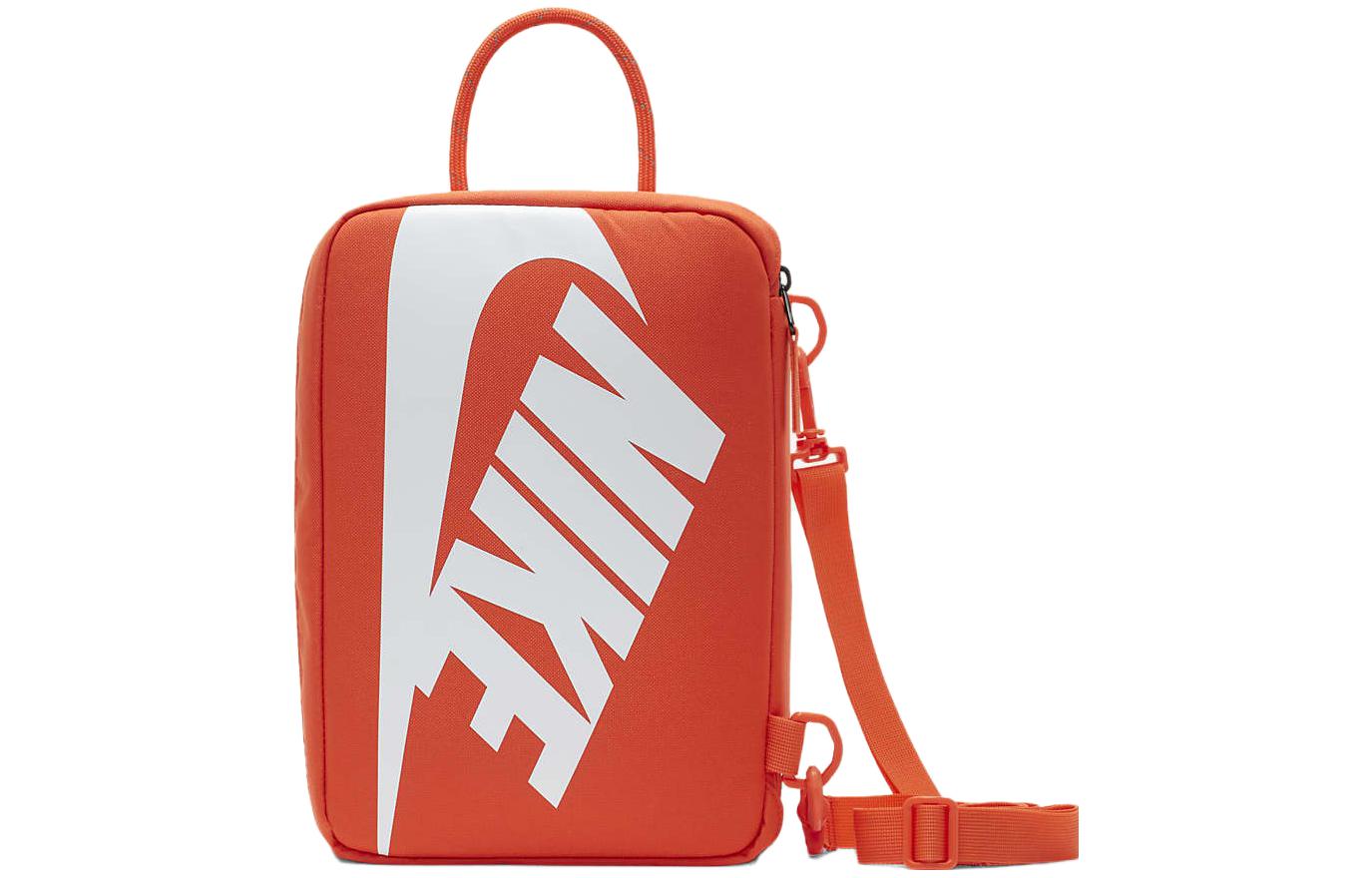 

Nike Fabric Shoe Box Bag, Handbag, Shoulder Bag, Crossbody Bag Unisex Orange DV6092-870