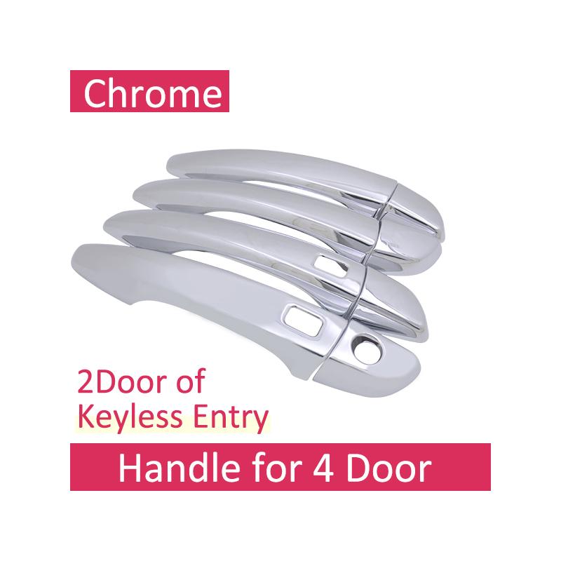 

Хромированная накладка на ручки для Peugeot 308 T9 MK2 2014 ~ автомобильные аксессуары, наклейки, автостайлинг 2015 2016 2017 Handel 2 Keyless