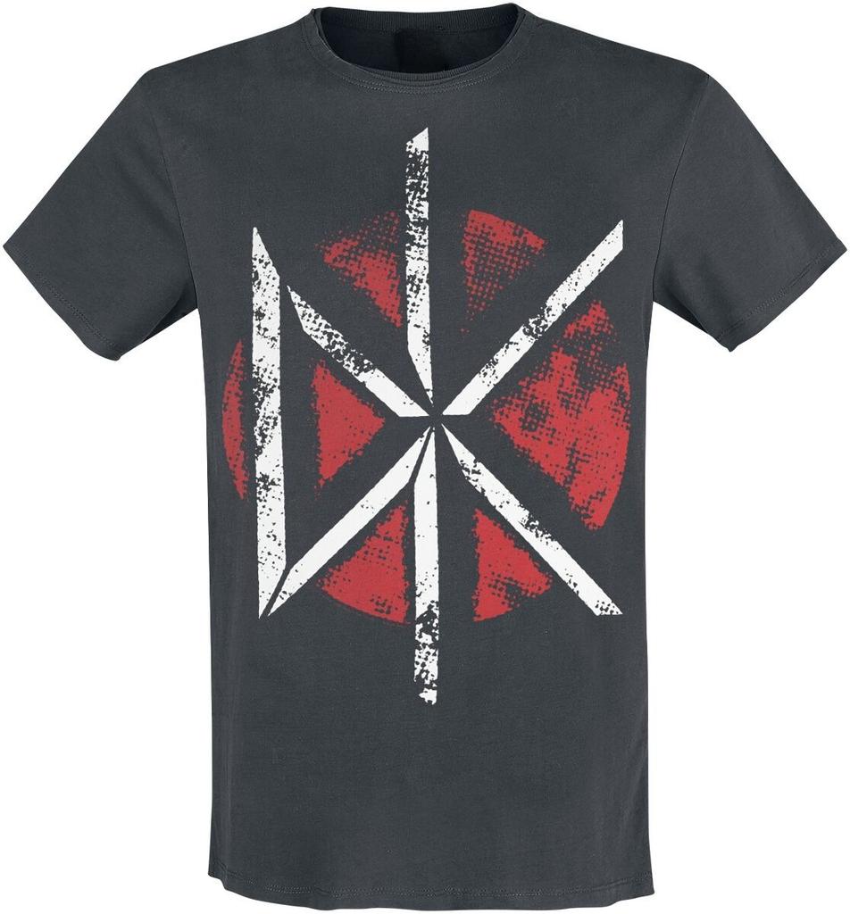 Dead Kennedys Maglietta in Cotone con Stampa Simbolo Croce Classico Unisex Unisex Band Punk Manica Corta Unisex