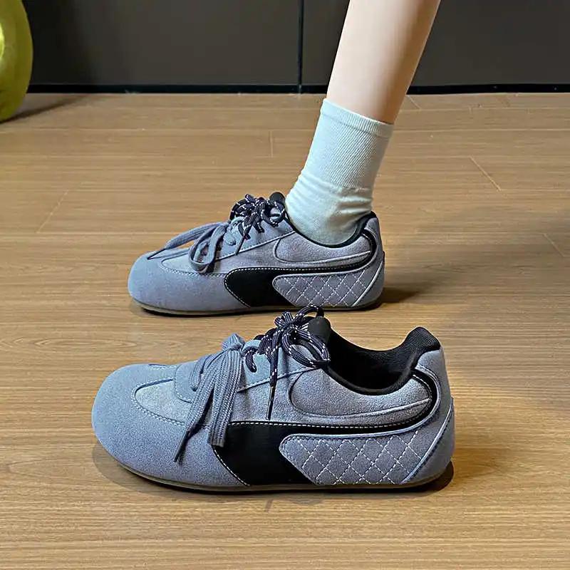 Fashion Spring-autumn Round Nose Best-selling Training Sneakers Women Designer Luxury Women's Health Shoes Sport Importers