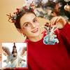 2D Christmas Decoration Pendant Christmas Tree Tag Theme Party Crafts Ornament