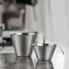 Espresso Cup, 304 Stainless Steel Coffee Measuring Cup, Espresso Extraction Cup, Ounce Cup, Kitchen Barista Tools