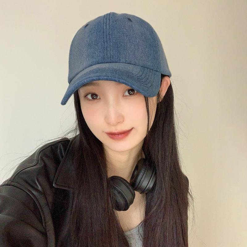 

Летняя джинсовая бейсболка мужская с широкими полями, солнцезащитная шляпа, весенне-летняя, в японском ретро-стиле, универсальная, для маленького лица, кепка-утка