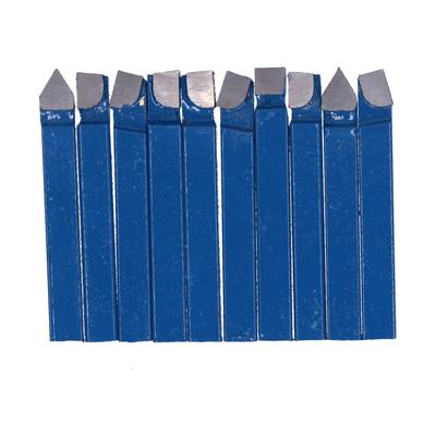 10Pcs Lathe Tools 14inch Cemented Carbide High Hardness High Accuracy Metal Cutting Tools Set
