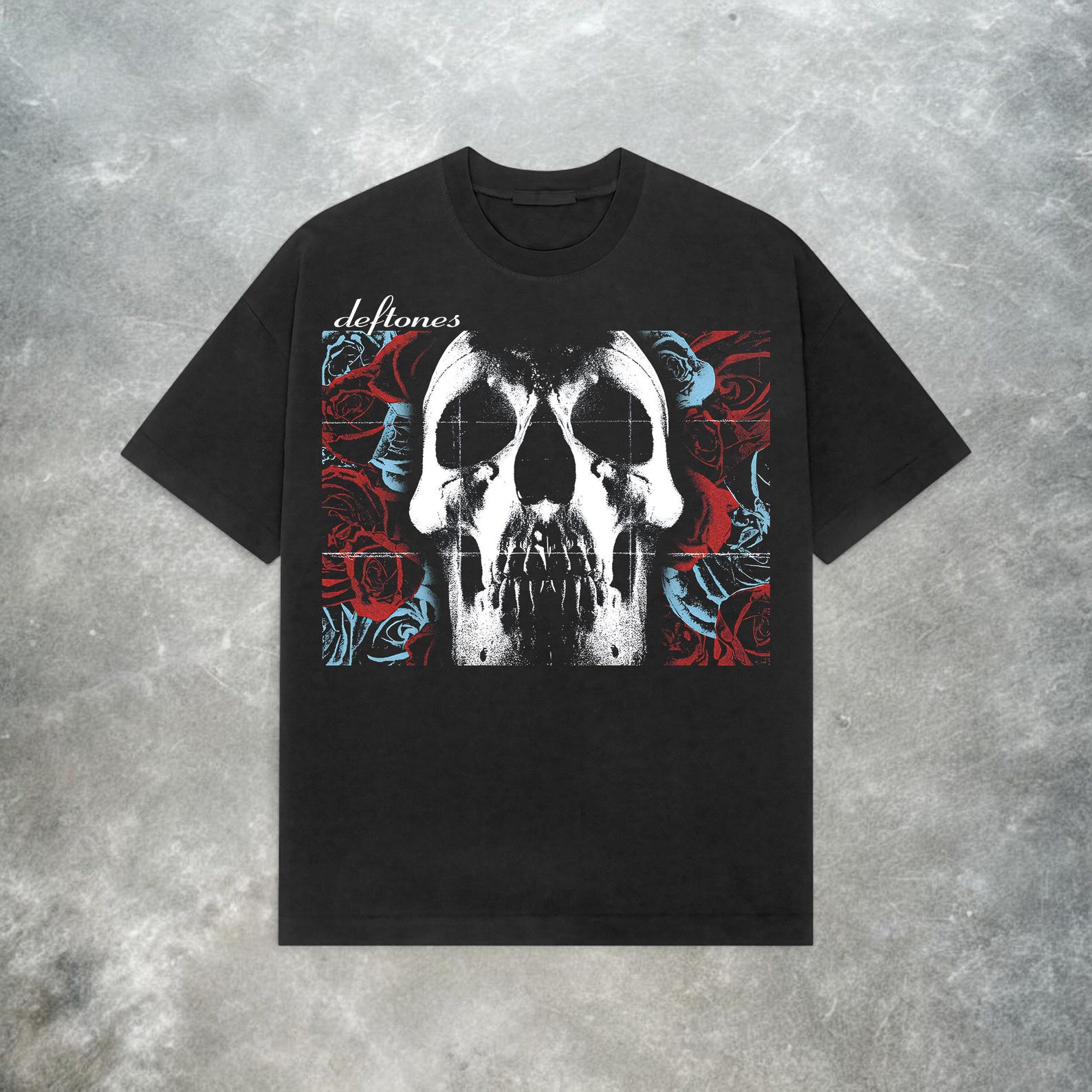 Deftones Self Title Tee: Y2K Vintage Metal Band T-Shirt 3XL
