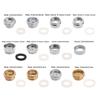 With Washer Aerator Adapter Metal Kitchen Faucet Tap Aerator Connector Water Saving Adaptor Outside Thread