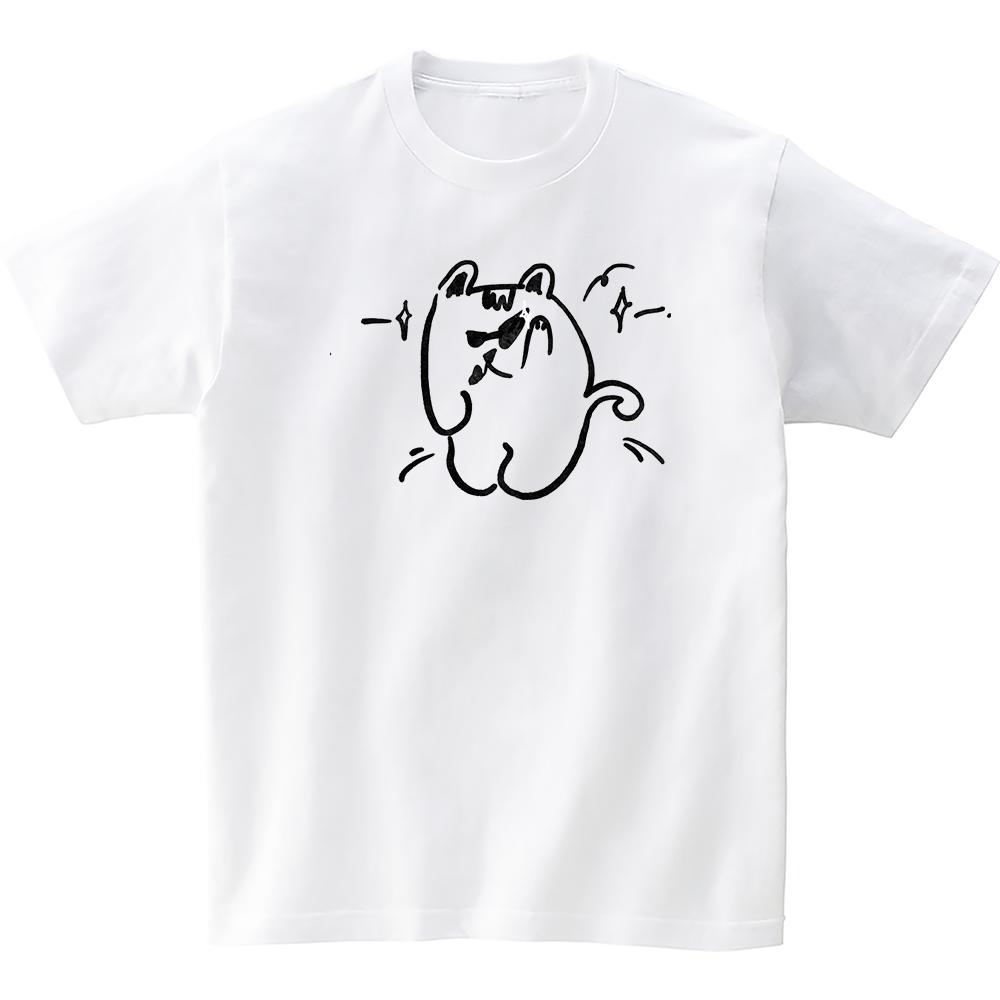 Потрясающие мы (24Л) Солнцезащитные очки Кошка 2Цвета Футболки White/Xxxl