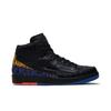 Air 2 Retro 'Black History Month' 2019 (Unisex) Black / Metallic Gold Vintage Basketball Shoes BQ7618 007