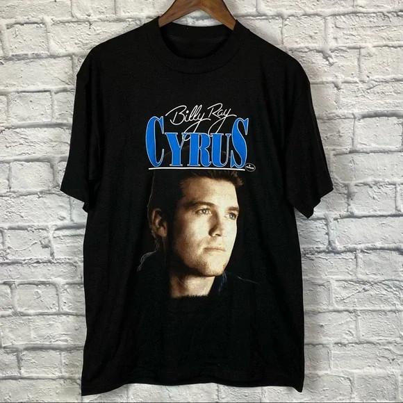 Vintage Billy Ray Cyrus Photo T-shirt Size S to 5XL PA311 XXL