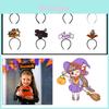 Crazy Party Halloween Headband Ghost Party Decoration Pumpkin Head Clip Halloween Decorations