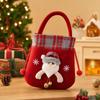 Christmas Gift Bags with Bells for Kids, Candy Bag, Holiday Party Bags