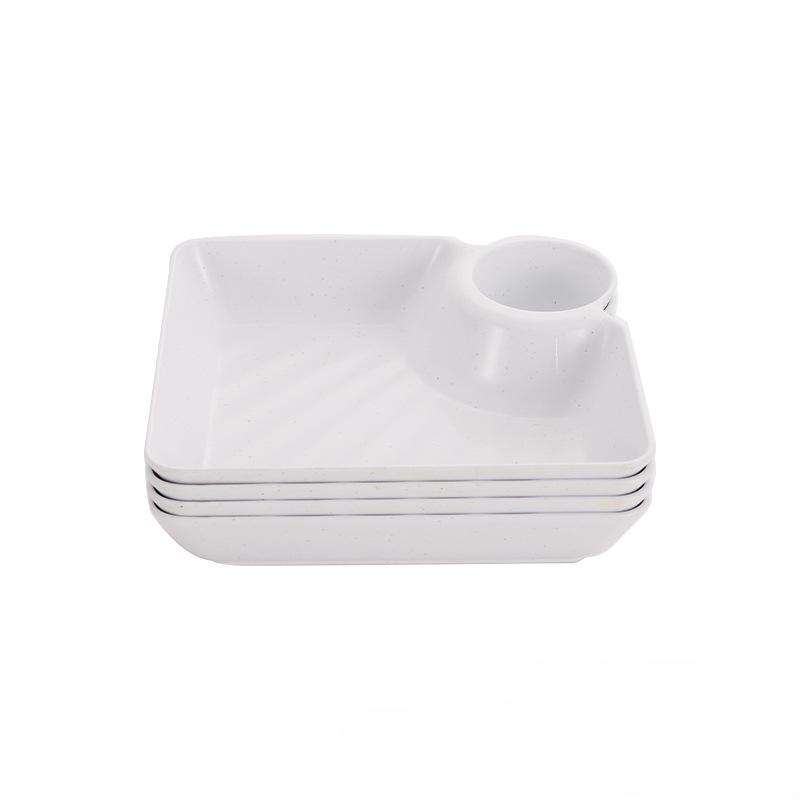 1/4 tk pelmeeniplaat, libisemisvastane virnastatav plastikust kastmistaldrik sushinõu