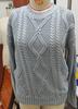 2026 Women's Plus Size Casual Loose Knit Sweater: Solid Color, Round Neck, Autumn/Winter