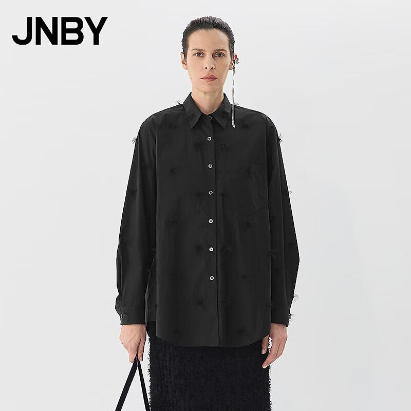 JNBY 2025 Spring Loose Long Sleeve Shirt