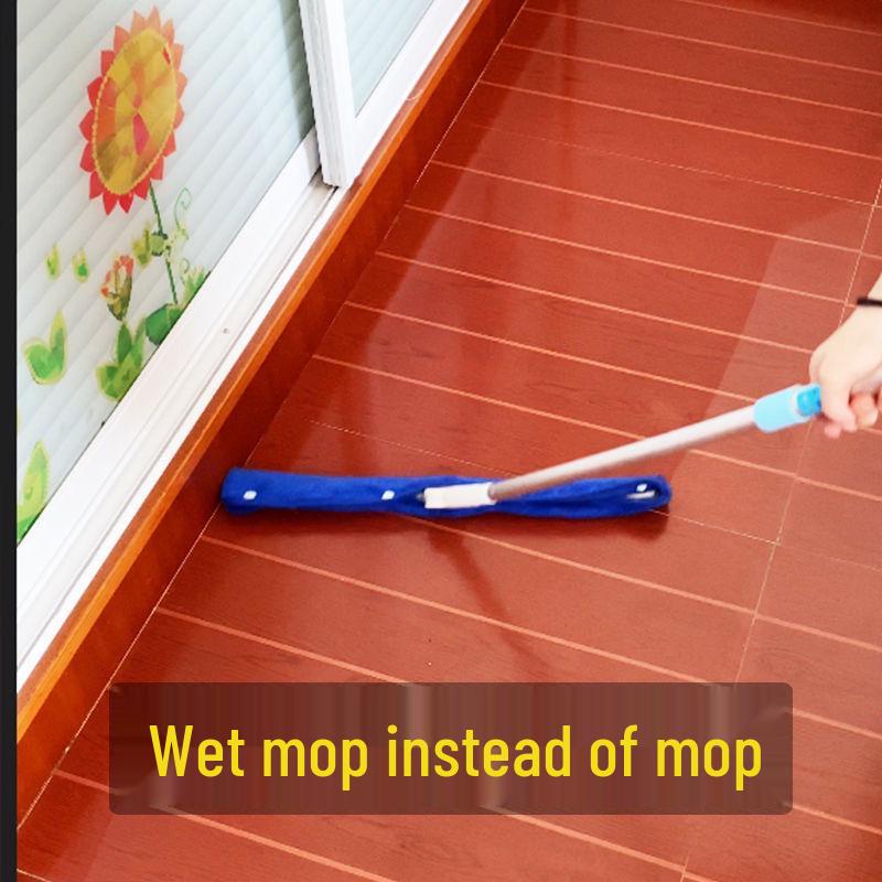 Rodo Vassoura Mágica: Capa de Mop em Fleece de Coral com Absorção de Água Suave e Forte