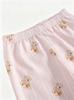 Baby Girls Bear Print Pajama Set, Long Sleeve Top & Pants, Soft  Sleepwear for 6M-3T Toddlers