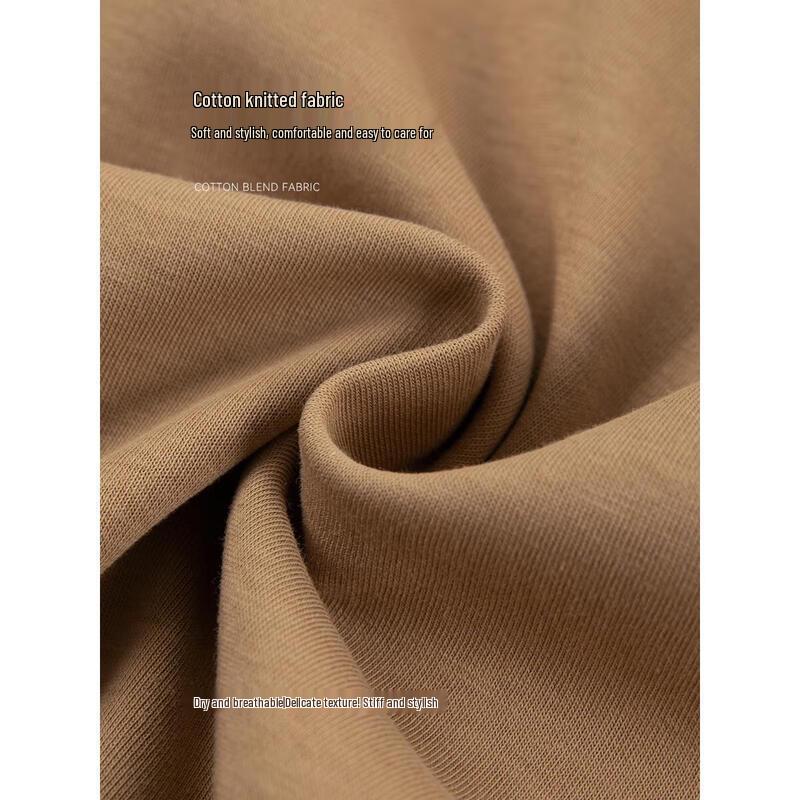 Mohan Yimei Petite Faux Two-Piece Long-Sleeve Hoodless Sweatshirt