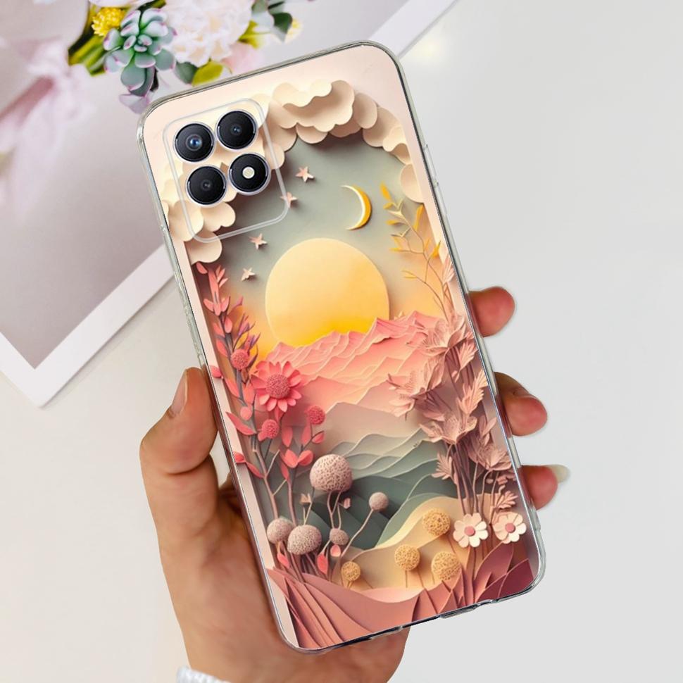 For Realme 8i Case Realme8i RMX3151 Cute Panda Cartoon Cover Soft Silicone Case For Oppo Realme Narzo 50 Narzo50  Fundas Capa