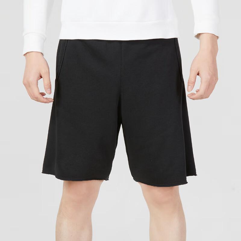 Nike Solid Color Drawstring Sports Fitness Shorts Men Bottoms DX0767-010