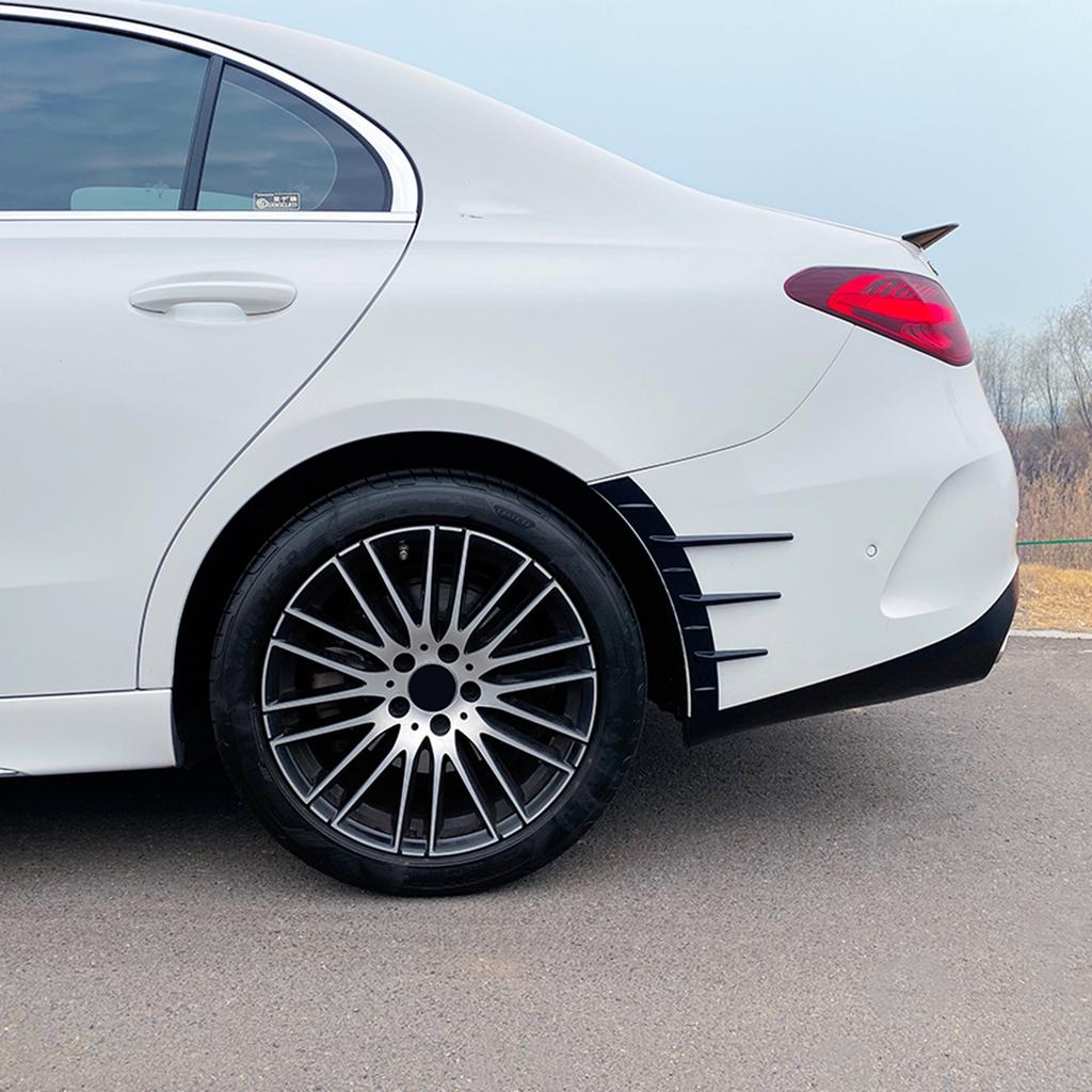 For Mercedes Benz C Class W206 C200 C260 C300 C43 AMG Line 2022+ Front Rear Side Wheel Eyebrows Fender Eyelid Brow Cover Trim