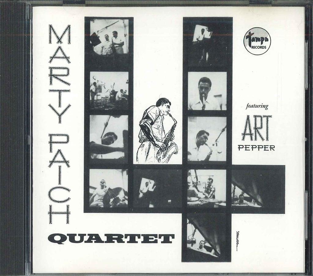 CD MARTY PAICH, LEE MORGAN, ART PEPPER - Marty Paich Quartet featuring Art P TAMPA28 V.S.O.P. Record 1989 Japan Jazz Used