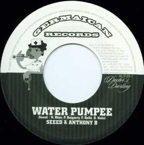

7inch Record SEEEDANTHONY B Water Pumpee GR070051 2003 Jamaica Reggae Ska Dub Used
