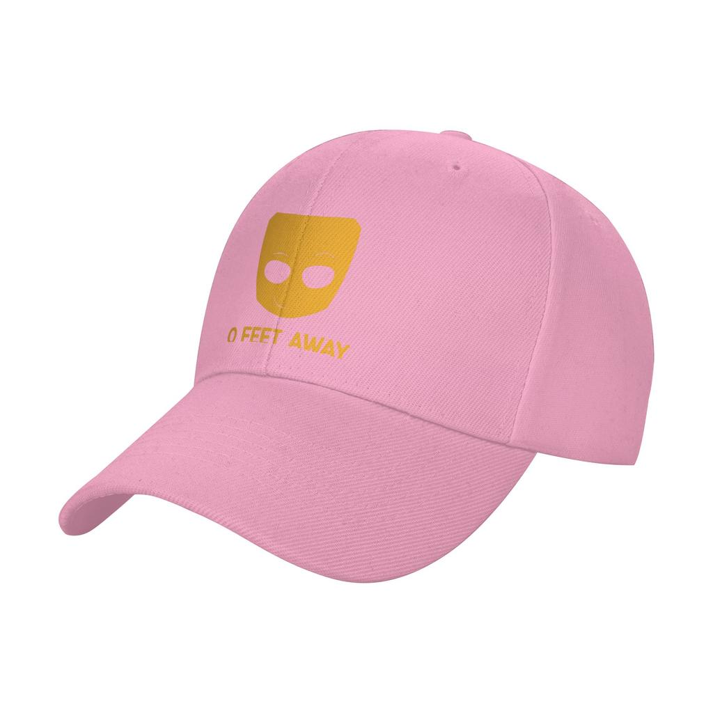 Fashion Grindr O Feet Away Essential Curved Brim Baseball Cap Visor