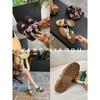 Cowhide version~ Cat claw women's retro inner height increase casual shoes sports shoes platform leather dad shoes