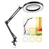 Folding LED Magnifying Lamp for Reading, Repair, Nail Art & Eyelash Extensions