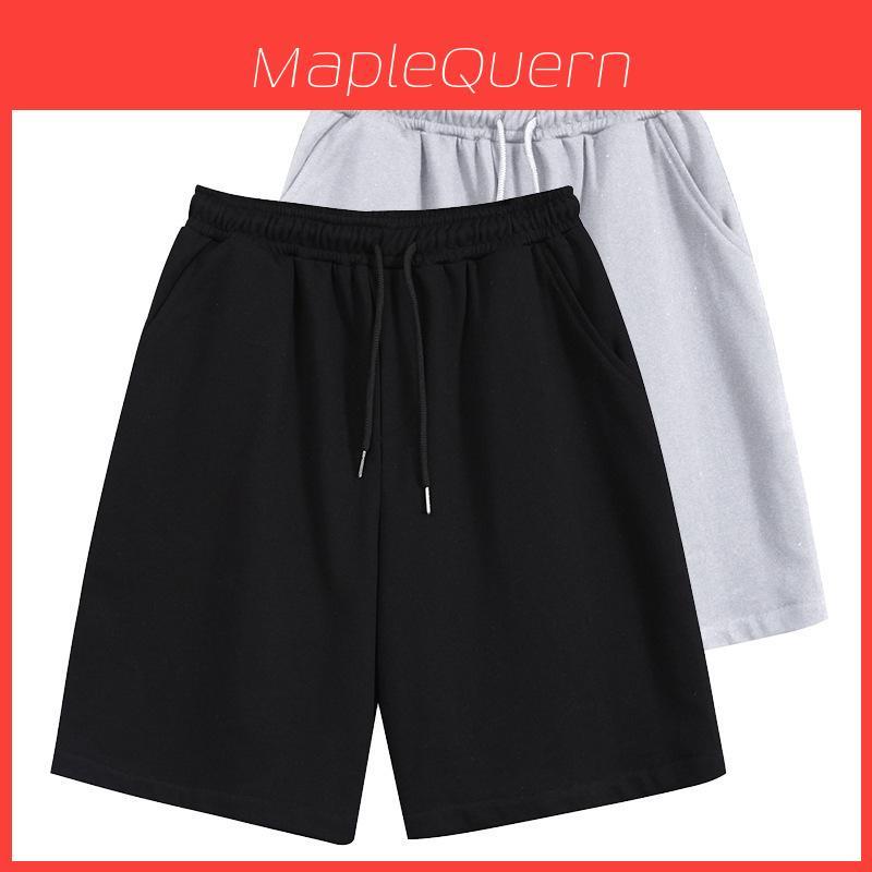 Mens Summer Thin Korean Style Casual Beach Shorts With Elastic Waist For Active Youth