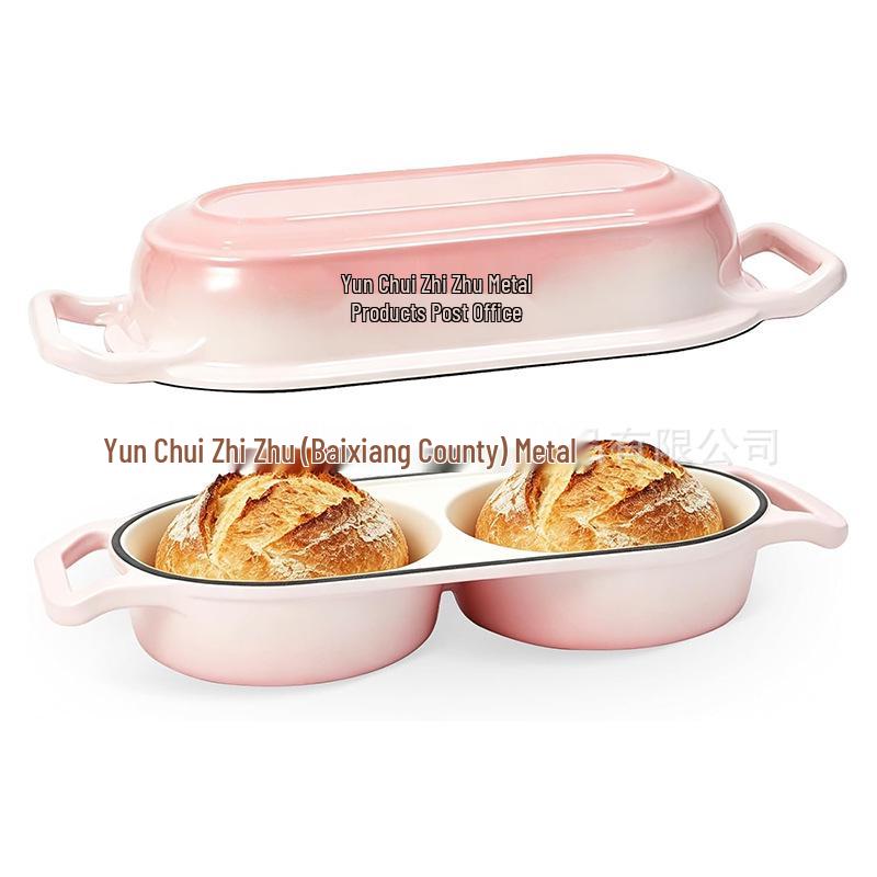 26cm Non-Stick Enamel Cast Iron Bread