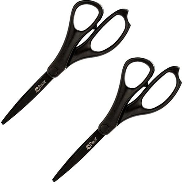 

Ножницы с покрытием Peace, черные, 2 шт., корейские игрушки