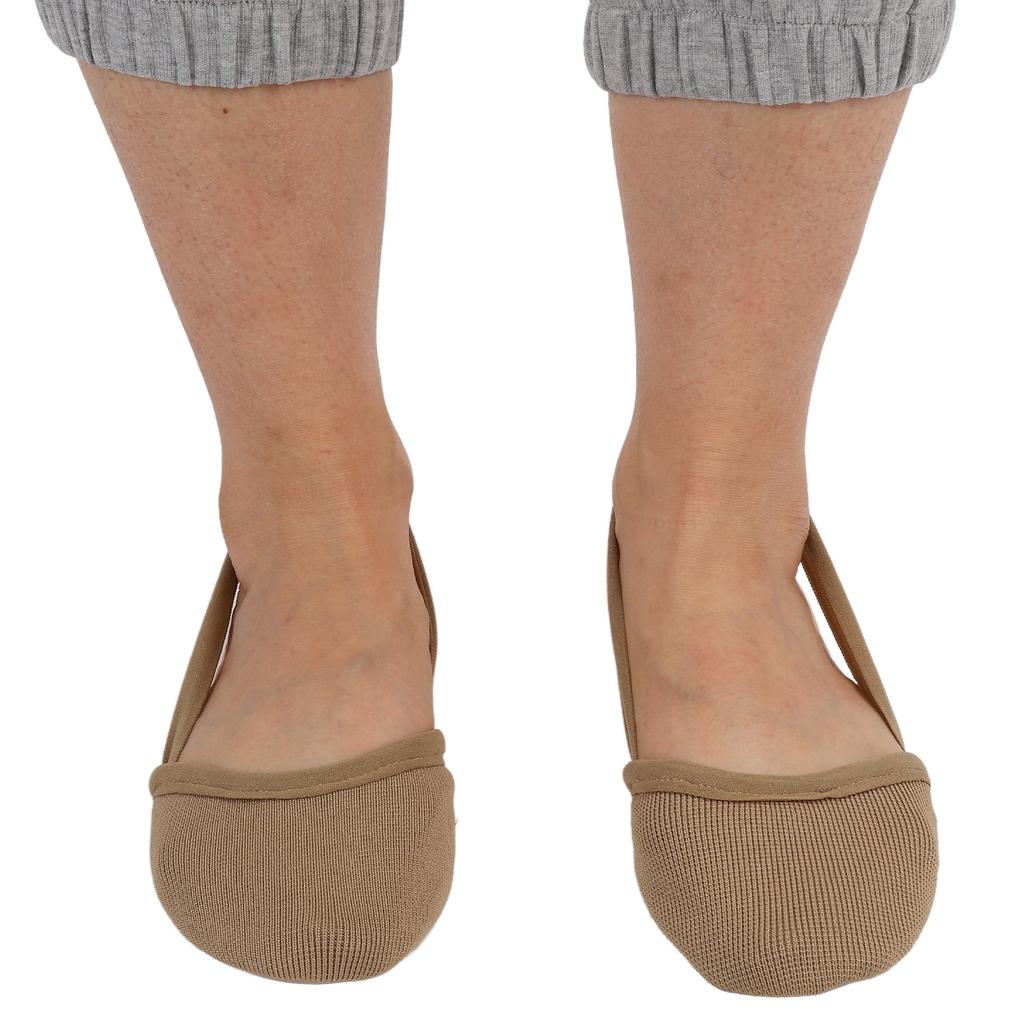 Half Sole Dance Shoe Breathable Stretchy Slip Resistance Half Sole Ballet Slipper for Dance Practice