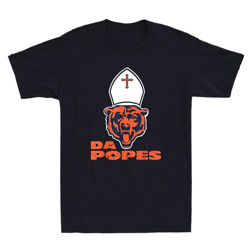 Da Pope Chicago Pope Leo Funny Tiger Graphic Vintage Men's Short Sleeve T-Shirt Unisex T-Shirt