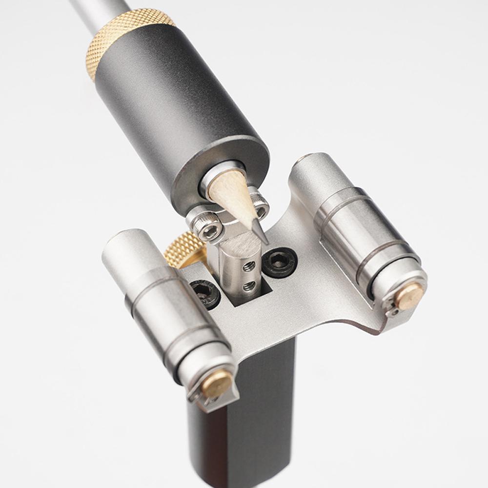 Woodworking Linear Arc Dual-purpose Scriber Ruler Parallel Line Drawing Tool Measuring Gauge DIY