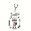 Danganronpa Monokuma, Makoto Naegi & Junko Enoshima Acrylic Keychain Charm Figure