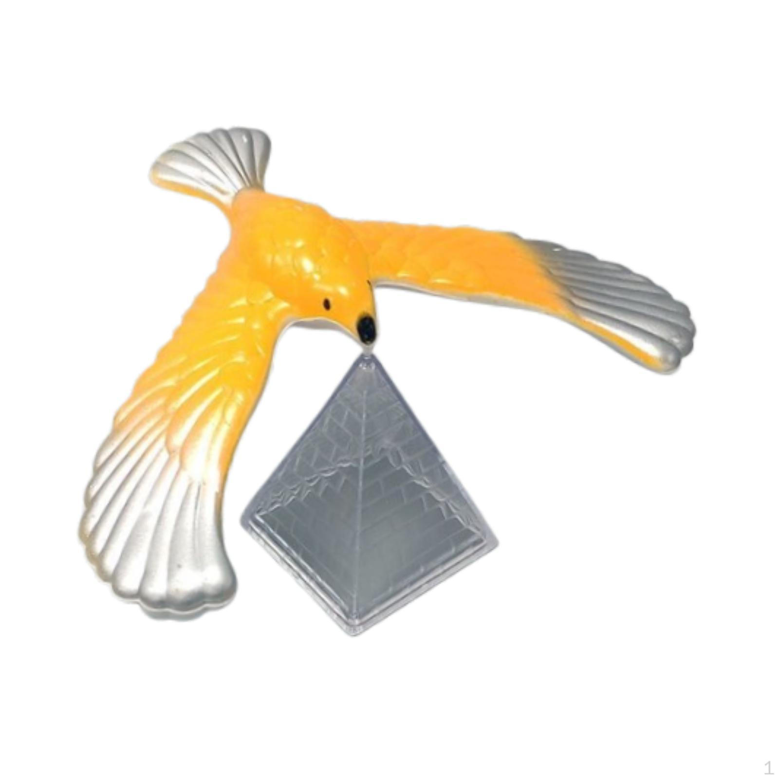 

Баланс Орел балансирующая птица наука и физическое крыло игрушка с пирамидой комбинация для дома Silver Small