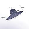 Korean traditional key ring, perforated hat pendant, accessory material